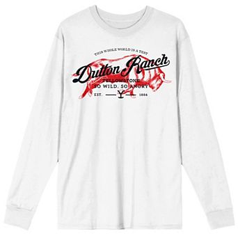 Men's Yellowstone Dutton Ranch Long Sleeve Tee
