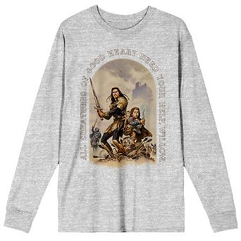 Men's Willow Archway Quote Text Long Sleeve Tee