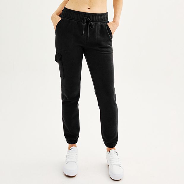 Kohls black sale joggers