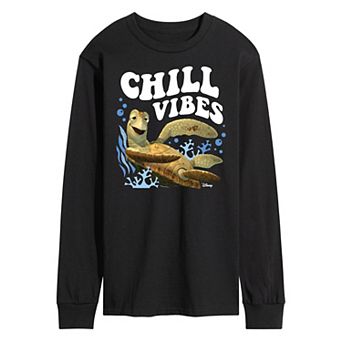 Disney/Pixar Finding Nemo Men's Chill Vibes Long Sleeve Graphic Tee