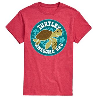 Disney/Pixar Finding Nemo Men's Turtley Awesome Dad Graphic Tee