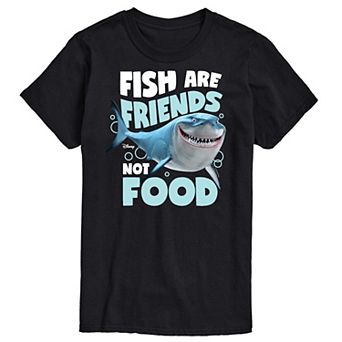 Disney/Pixar Finding Nemo Men's Fish Are Friends Graphic Tee