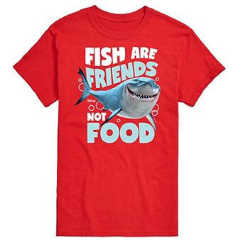Disney/Pixar Finding Nemo Men's Fish Are Friends Graphic Tee