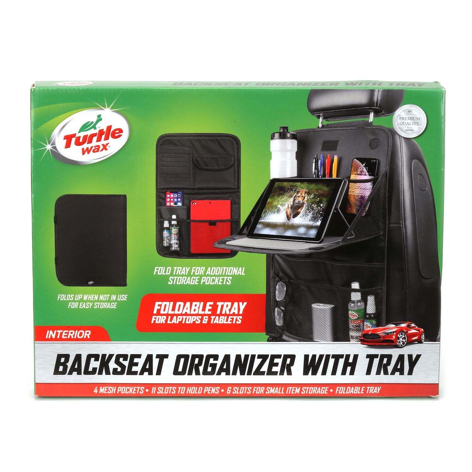 Turtle Wax 2pk Seat Wedge Organizer