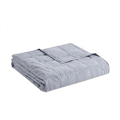 Beautyrest Guthrie 3-Piece Striated Cationic Dyed Oversized Coverlet Set with Shams