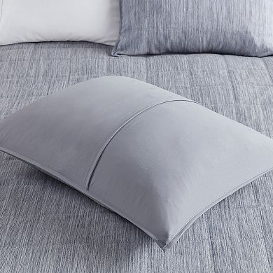 Beautyrest Guthrie Striated Cationic Dyed Coverlet Set with Shams
