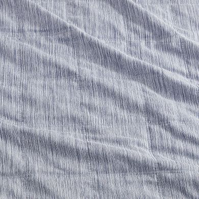 Beautyrest Guthrie Striated Cationic Dyed Coverlet Set with Shams
