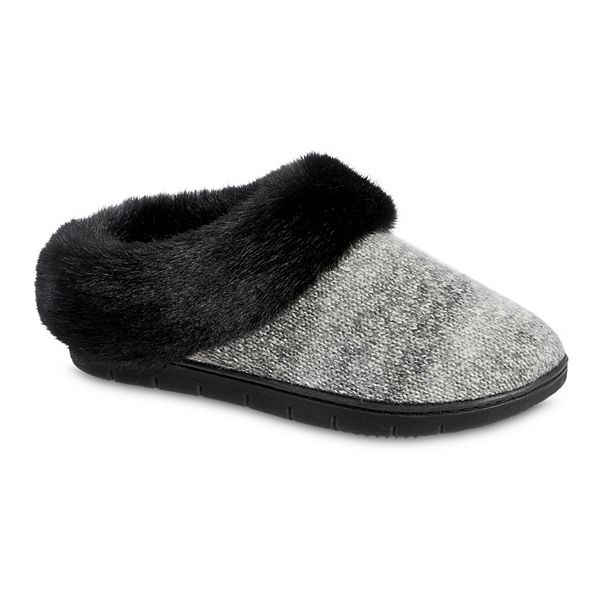 isotoner Marni Women's Memory Foam Knit Hoodback Comfort Slippers