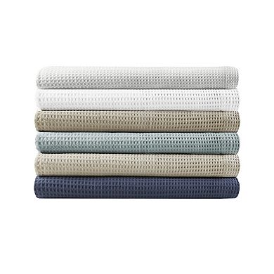 Beautyrest Waffle Weave Cotton Blanket