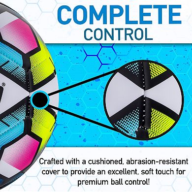 Franklin Sports Futsal Ball - 6 Pack with Pump