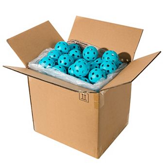 Franklin Sports X-26 Pickleballs Indoor - 100 Pack - Blue