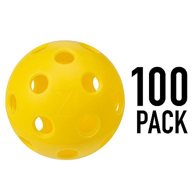 Franklin Sports X-26 Indoor Pickleballs - 100 Pack