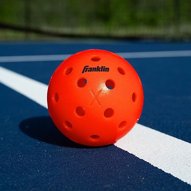 Franklin Sports X-40 Outdoor Pickleballs 100-pk. - USA Pickleball (USAPA) Official Pickleball Balls - Ember