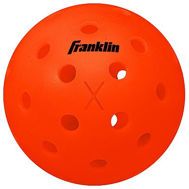 Franklin Sports X-40 Outdoor Pickleballs 100-pk. - USA Pickleball (USAPA) Official Pickleball Balls - Ember