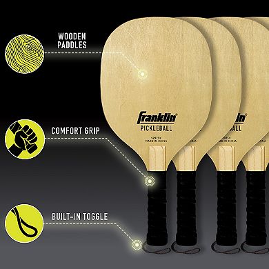 Franklin Sports Pickleball Portable Net & Starter Set