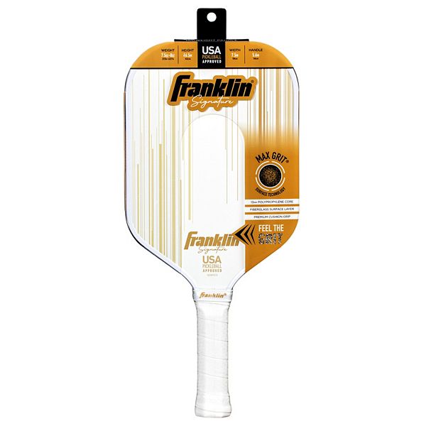 Franklin Sports Sig Series 13mm  Pickleball Paddle - Gold