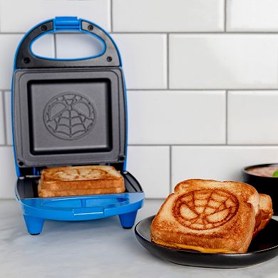 Uncanny Brands Marvel Eat The Universe Spider-Man Grilled Cheese Sandwich Maker