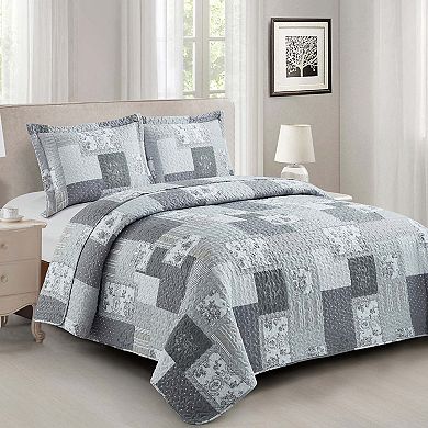 Rochelle Reversible Quilt Bedspread Set