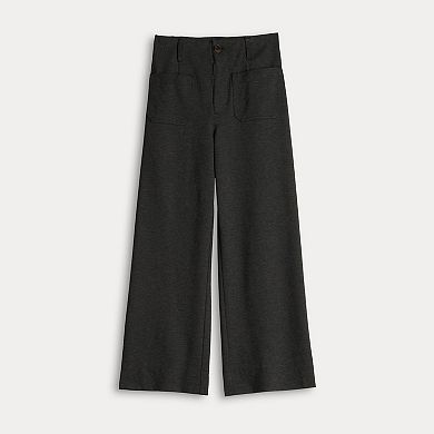 Women's LC Lauren Conrad Super High Rise Wildflower Wide Leg Crop Pants