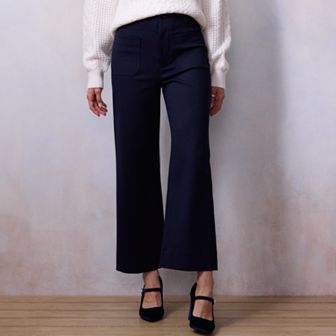 Women's LC Lauren Conrad Super High Rise Wildflower Wide Leg Crop Pants