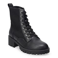 Kohls sales black booties