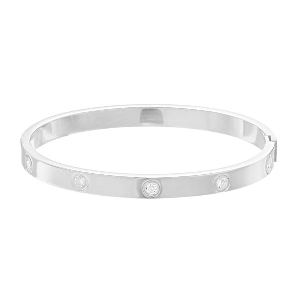 Pannee by Panacea Crystal Bangle Bracelet