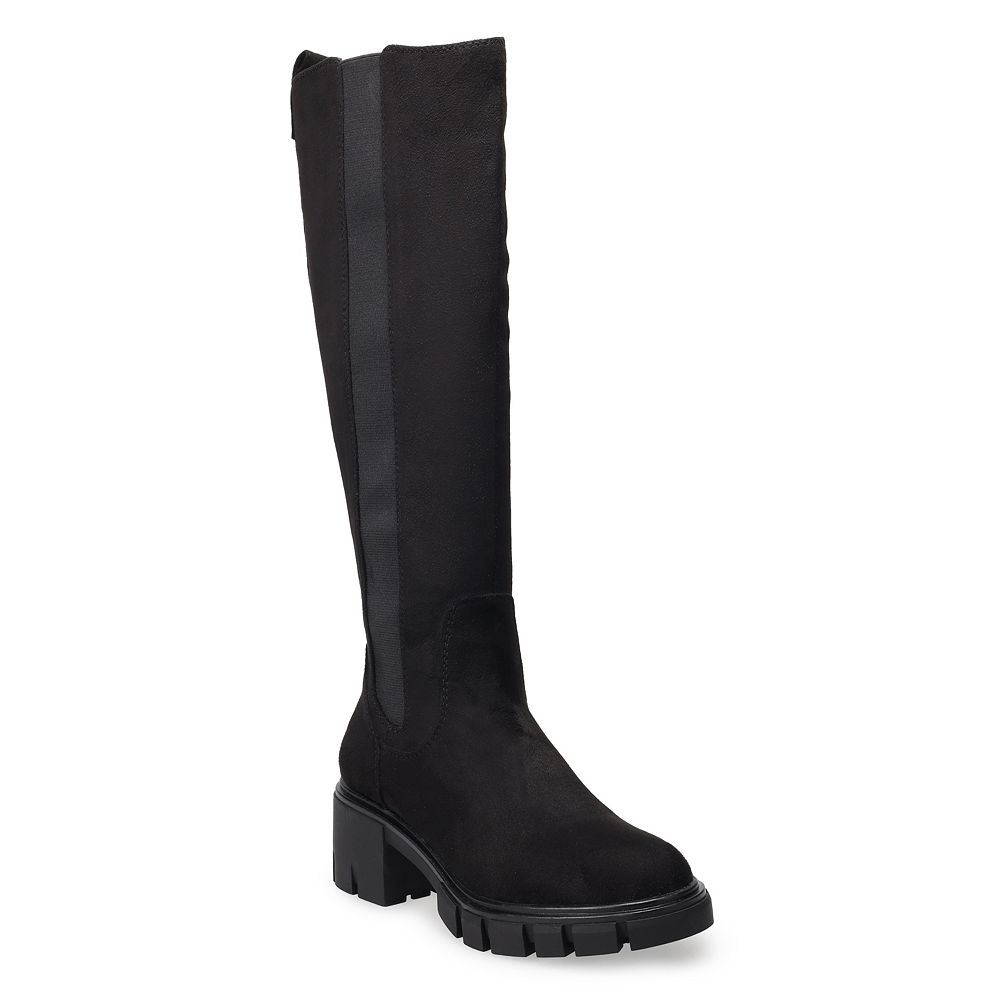 【suzen】Sueden Black Long Boots suzen】Sueden Black Long Boots
