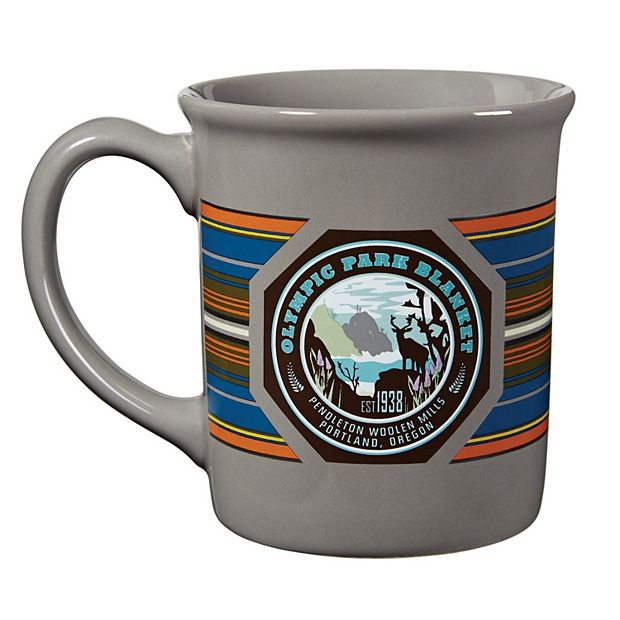 Pendleton National Parks Collectible Mug 18 oz Set Of 2 Coffee Cups Red &  Blue
