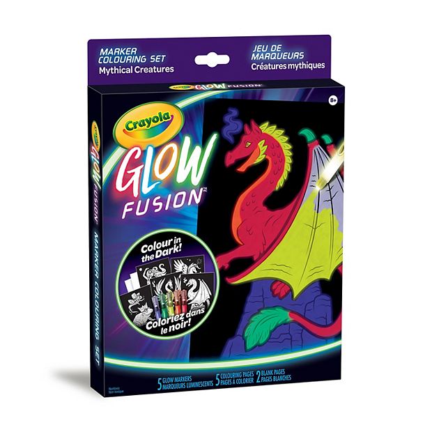 GLOW FUSION MARKER COLORING SETS - The Toy Insider