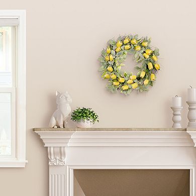 Puleo International Inc. Artificial Tulip Spring Wreath
