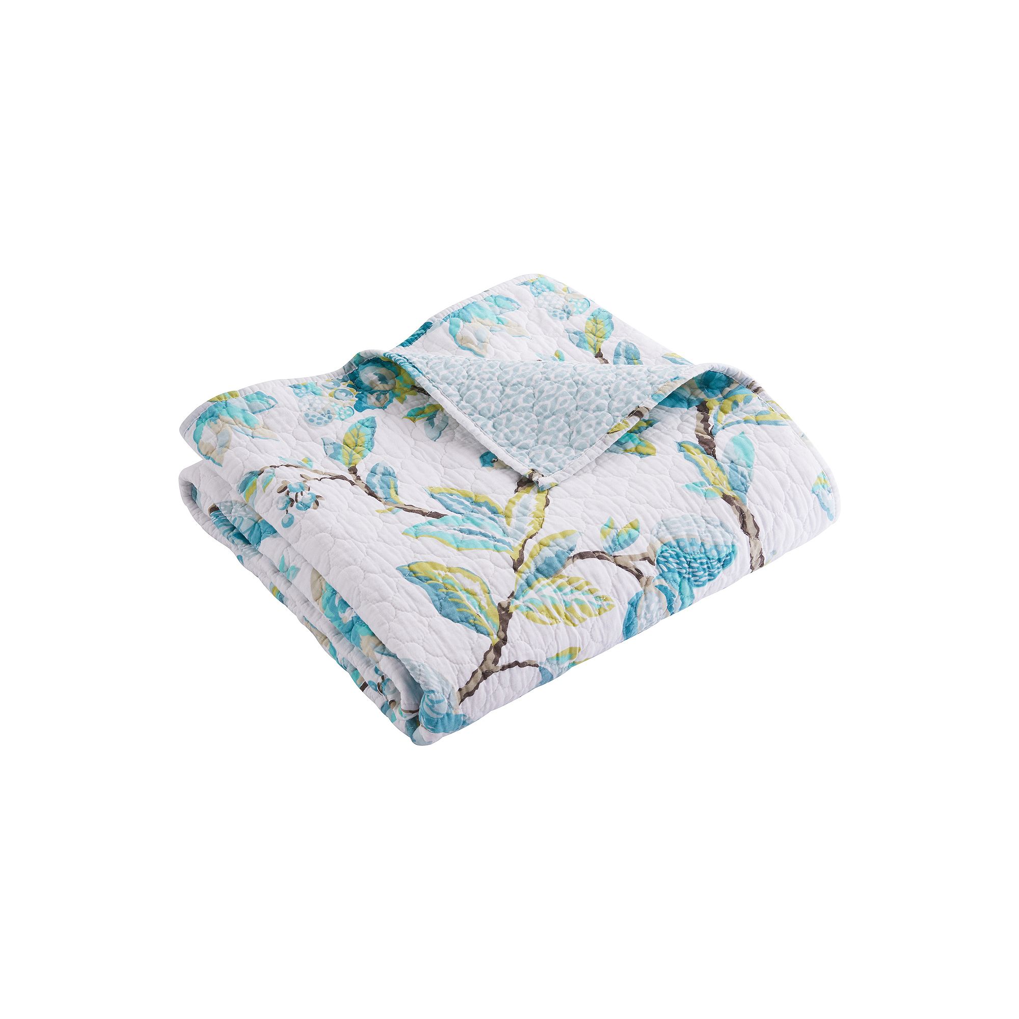 Levtex Home Cressida Quilted Throw, Blue