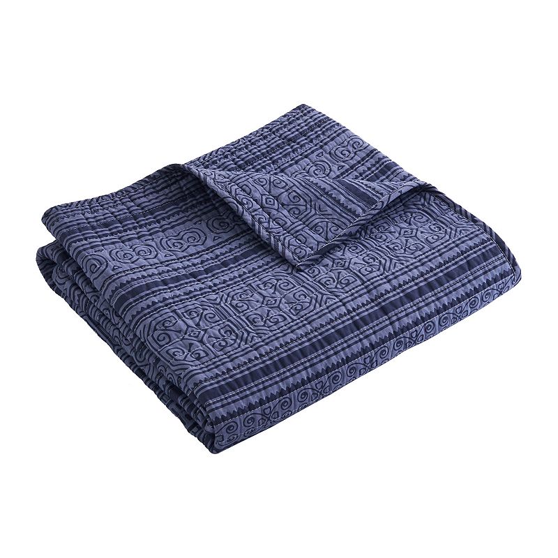 76755155 Levtex Home Tolteca Quilted Throw, Blue sku 76755155