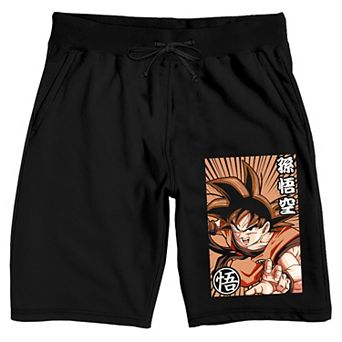 Men's Dragon Ball Z Goku 9" Pajama Shorts