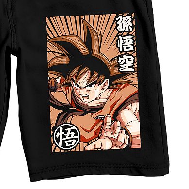 Men's Dragon Ball Z Goku 9" Pajama Shorts