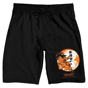 Men's Dragon Ball Z Kanji 9" Pajama Shorts
