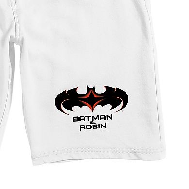 Men's DC Comics Batman & Robin Logo Pajama Shorts
