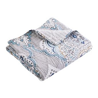 Levtex Home Olyria Coral Quilted Throw