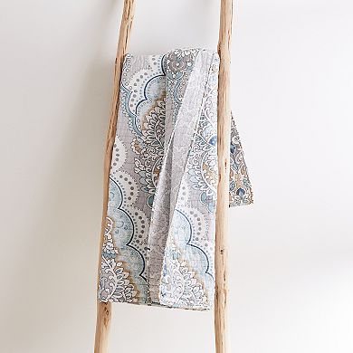 Levtex Home Olyria Coral Quilted Throw
