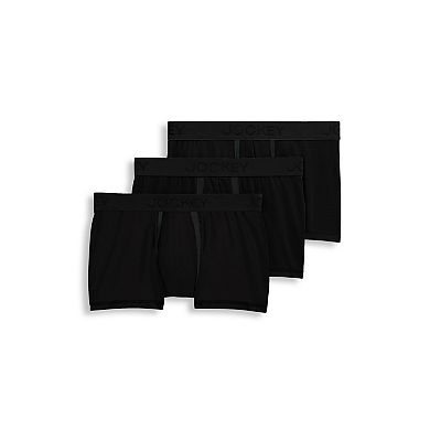 Men's Jockey® 3-Pack Chafe Proof Pouch Cotton Stretch 3" Trunk