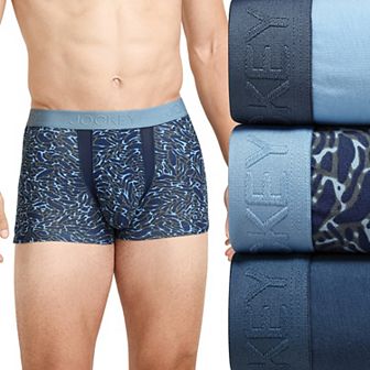 Men's Jockey® 3-Pack Chafe Proof Pouch Cotton Stretch 3" Trunk