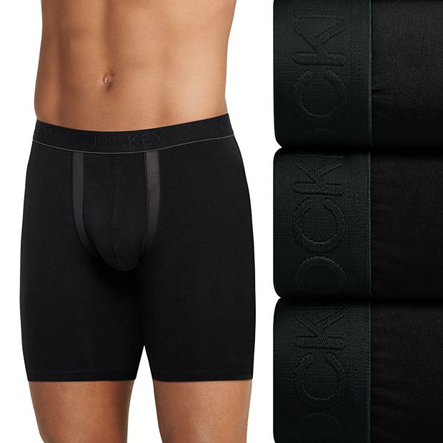 Men's Midway Boxer Briefs in Black