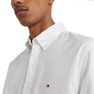 Men's Tommy Hilfiger Short Sleeve Oxford Button-Down Shirt