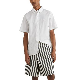 Men's Tommy Hilfiger Short Sleeve Oxford Button-Down Shirt