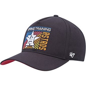 Men's '47 Charcoal Houston Astros 2023 Spring Training Reflex Hitch Snapback Hat
