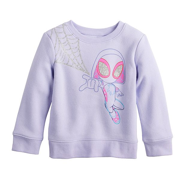 Toddler Girl Jumping Beans® Marvel Spidey & Friends Ghost-Spider Graphic  Fleece Pullover