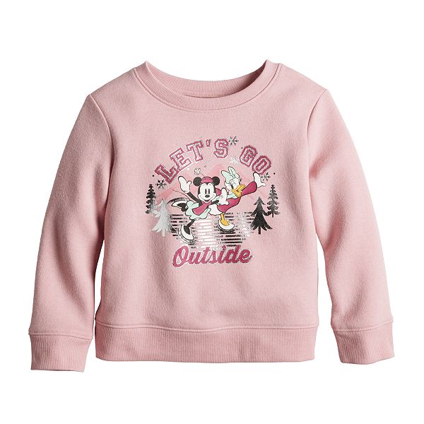 Disney's Minnie Mouse & Daisy Duck Baby & Toddler Girl Let's Go Outside  Pullover Sweater by Jumping Beans®