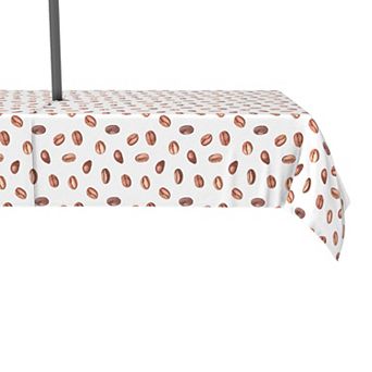 Water Repellent, Outdoor, 100% Polyester, 60x120", Coffee Beans
