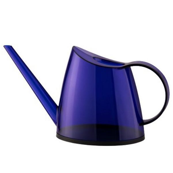Zulay Kitchen Small Watering Can - Clear Blue