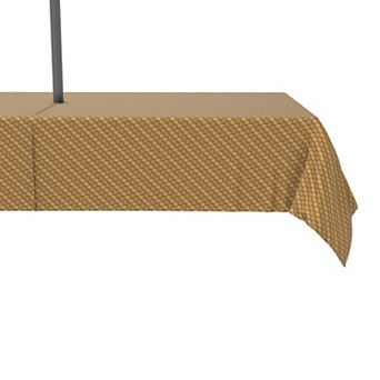 Water Repellent, Outdoor, 100% Polyester, 60x104", Step by Step Wicker Weave