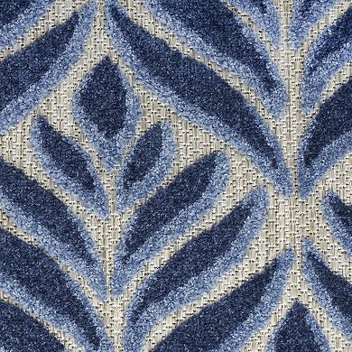 Nourison Aloha Tropical Floral Outdoor Rug